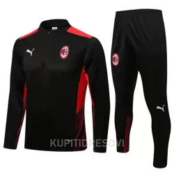 AC Milan Komplet Sweatshirts Četvrt-Zip 2022/23 Crna AC Milan Komplet Sweatshirts Četvrt-Zip 2022/23 Crna