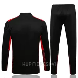 AC Milan Komplet Sweatshirts Četvrt-Zip 2022/23 Crna