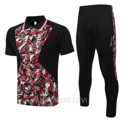 AC Milan Polo za Trening 2022/23 Crno crvena AC Milan Polo za Trening 2022/23 Crno crvena