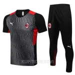 AC Milan Trening Dres Komplet 2022/23 Sivo crna