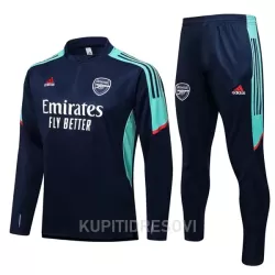 Arsenal Komplet Sweatshirts Četvrt-Zip 2022/23 Plavo zelena Arsenal Komplet Sweatshirts Četvrt-Zip 2022/23 Plavo zelena