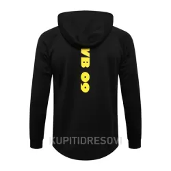 BVB Borussia Dortmund Komplet Jakne za Trening s Kapuljačom 2022/23 Crna