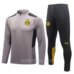 BVB Borussia Dortmund Komplet Sweatshirts Četvrt-Zip 2022/23 Svijetlo siva BVB Borussia Dortmund Komplet Sweatshirts Četvrt-Zip 2022/23 Svijetlo siva