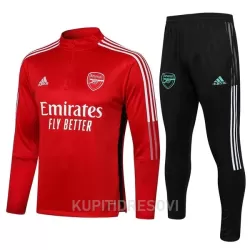 Dječji Arsenal Komplet Sweatshirts Četvrt-Zip 2022/23 Crvena Dječji Arsenal Komplet Sweatshirts Četvrt-Zip 2022/23 Crvena