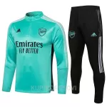 Dječji Arsenal Komplet Sweatshirts Četvrt-Zip 2022/23 Zelena