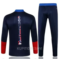 Dječji FC Bayern München Komplet Sweatshirts Četvrt-Zip 2022/23 Crveno plava