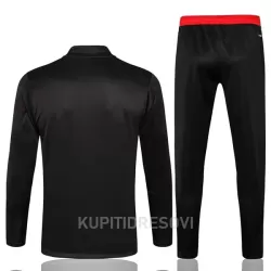 Dječji FC Bayern München Komplet Sweatshirts Četvrt-Zip 2022/23 Tamno siva