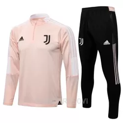 Dječji Juventus Komplet Sweatshirts Četvrt-Zip 2022/23 Ružičasta Dječji Juventus Komplet Sweatshirts Četvrt-Zip 2022/23 Ružičasta