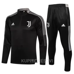 Dječji Juventus Komplet Sweatshirts Četvrt-Zip 2022/23 Tamno siva Dječji Juventus Komplet Sweatshirts Četvrt-Zip 2022/23 Tamno siva