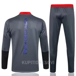 Dječji Manchester United Komplet Sweatshirts Četvrt-Zip 2022/23 Tamno siva