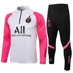 Dječji Paris Saint-Germain Komplet Sweatshirts Četvrt-Zip 2022/23 Bijelo crna Dječji Paris Saint-Germain Komplet Sweatshirts Četvrt-Zip 2022/23 Bijelo crna