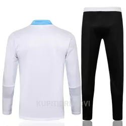 Dječji Real Madrid Komplet Sweatshirts Četvrt-Zip 2022/23 Bijela