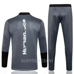 Dječji Real Madrid Komplet Sweatshirts Četvrt-Zip 2022/23 Crna