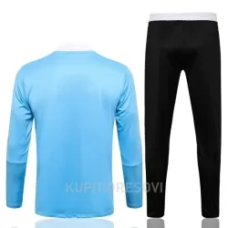 Dječji Real Madrid Komplet Sweatshirts Četvrt-Zip 2022/23 Svijetlo plava