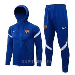 FC Barcelona Komplet Jakne za Trening s Kapuljačom 2022/23 Plava FC Barcelona Komplet Jakne za Trening s Kapuljačom 2022/23 Plava