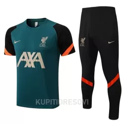 Liverpool Trening Dres Komplet 2022/23 Zelena Liverpool Trening Dres Komplet 2022/23 Zelena