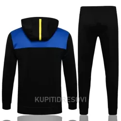 Manchester United Komplet Jakne za Trening s Kapuljačom 2022/23 Crna