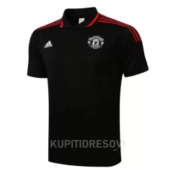 Manchester United Polo za Trening 2022/23 Crno Crveno Crna