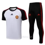 Manchester United Trening Dres Komplet 2022/23 Bijelo crna