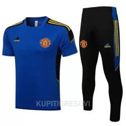 Manchester United Trening Dres Komplet 2022/23 Plava Manchester United Trening Dres Komplet 2022/23 Plava