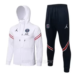 Paris Saint-Germain Komplet Jakne za Trening s Kapuljačom 2022/23 Bijela Paris Saint-Germain Komplet Jakne za Trening s Kapuljačom 2022/23 Bijela