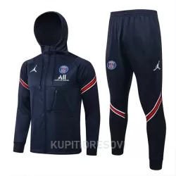 Paris Saint-Germain Komplet Jakne za Trening s Kapuljačom 2022/23 Plava Paris Saint-Germain Komplet Jakne za Trening s Kapuljačom 2022/23 Plava