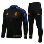 Real Madrid Komplet Sweatshirts Četvrt-Zip 2022/23 Crna