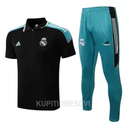 Real Madrid Polo za Trening 2022/23 Crno plava Real Madrid Polo za Trening 2022/23 Crno plava