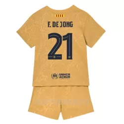 Dječji Dresovi FC Barcelona Frenkie de Jong 21 Gostujući 2022/23 Dječji Dresovi FC Barcelona Frenkie de Jong 21 Gostujući 2022/23
