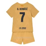 Dječji Dresovi FC Barcelona O. Dembele 7 Gostujući 2022/23