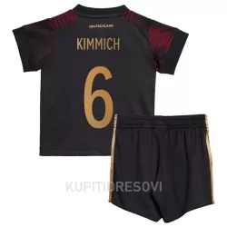 Dječji Dresovi Njemačka Kimmich 6 Gostujući SP 2022 Dječji Dresovi Njemačka Kimmich 6 Gostujući SP 2022