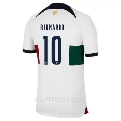 Dresovi Portugal Bernardo 10 Gostujući SP 2022 Dresovi Portugal Bernardo 10 Gostujući SP 2022