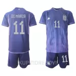 Dječji Dresovi Argentina Angel Di Maria 11 Gostujući SP 2022