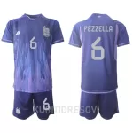 Dječji Dresovi Argentina German Pezzella 6 Gostujući SP 2022