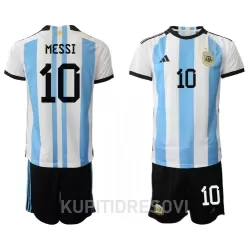 Dječji Dresovi Argentina Lionel Messi 10 Domaći SP 2022 Dječji Dresovi Argentina Lionel Messi 10 Domaći SP 2022