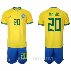 Dječji Dresovi Brazil Vini JR 20 Domaći SP 2022 Dječji Dresovi Brazil Vini JR 20 Domaći SP 2022