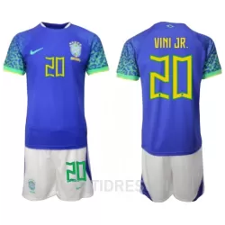 Dječji Dresovi Brazil Vini JR 20 Gostujući SP 2022 Dječji Dresovi Brazil Vini JR 20 Gostujući SP 2022