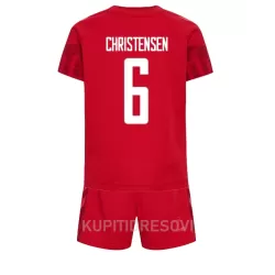 Dječji Dresovi Danska Andreas Christensen 6 Domaći SP 2022 Dječji Dresovi Danska Andreas Christensen 6 Domaći SP 2022
