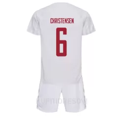 Dječji Dresovi Danska Andreas Christensen 6 Gostujući SP 2022 Dječji Dresovi Danska Andreas Christensen 6 Gostujući SP 2022