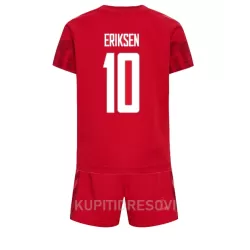 Dječji Dresovi Danska Christian Eriksen 10 Domaći SP 2022 Dječji Dresovi Danska Christian Eriksen 10 Domaći SP 2022