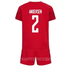 Dječji Dresovi Danska Joachim Andersen 2 Domaći SP 2022 Dječji Dresovi Danska Joachim Andersen 2 Domaći SP 2022