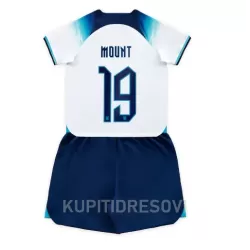 Dječji Dresovi Engleska Mason Mount 19 Domaći SP 2022 Dječji Dresovi Engleska Mason Mount 19 Domaći SP 2022