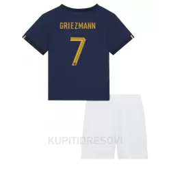 Dječji Dresovi Francuska Antoine Griezmann 7 Domaći SP 2022 Dječji Dresovi Francuska Antoine Griezmann 7 Domaći SP 2022