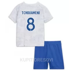 Dječji Dresovi Francuska Aurelien Tchouaméni 8 Gostujući SP 2022 Dječji Dresovi Francuska Aurelien Tchouaméni 8 Gostujući SP 2022