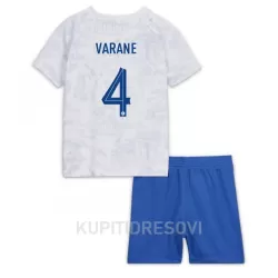 Dječji Dresovi Francuska Raphael Varane 4 Gostujući SP 2022 Dječji Dresovi Francuska Raphael Varane 4 Gostujući SP 2022