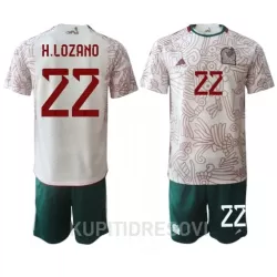Dječji Dresovi Meksiko Hirving Lozano 22 Gostujući SP 2022 Dječji Dresovi Meksiko Hirving Lozano 22 Gostujući SP 2022