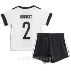 Dječji Dresovi Njemačka Antonio Rudiger 2 Domaći SP 2022 Dječji Dresovi Njemačka Antonio Rudiger 2 Domaći SP 2022