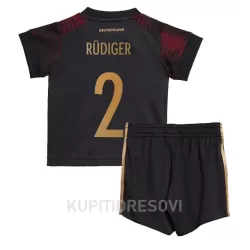 Dječji Dresovi Njemačka Antonio Rudiger 2 Gostujući SP 2022 Dječji Dresovi Njemačka Antonio Rudiger 2 Gostujući SP 2022