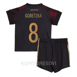 Dječji Dresovi Njemačka Leon Goretzka 8 Gostujući SP 2022 Dječji Dresovi Njemačka Leon Goretzka 8 Gostujući SP 2022