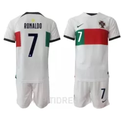 Dječji Dresovi Portugal Cristiano Ronaldo 7 Gostujući SP 2022 Dječji Dresovi Portugal Cristiano Ronaldo 7 Gostujući SP 2022